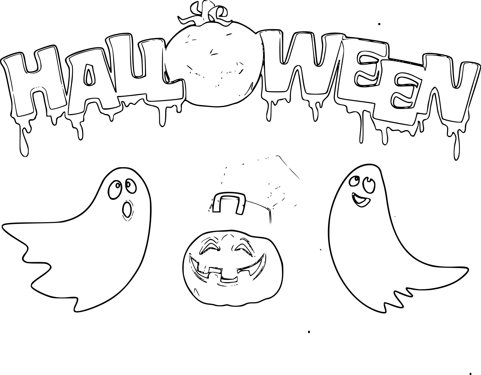 12 Fantastici Disegni Halloween Da Colorare Mammachefiglioit